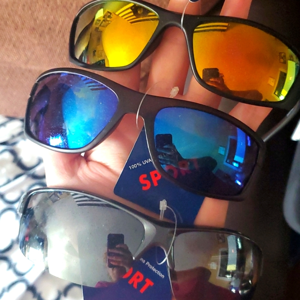 3 men's sunglasses